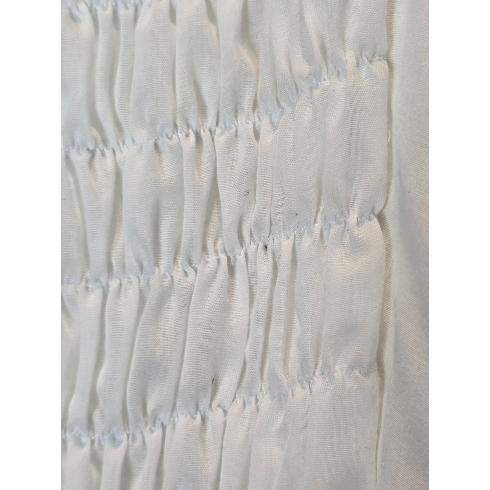 Cute Detail White Maxi Dress - Size M