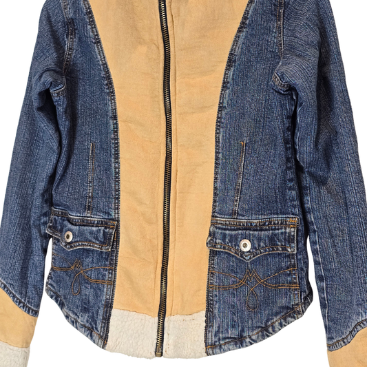 Y2k Morgan Du Toit Denim Jacket - Size Small
