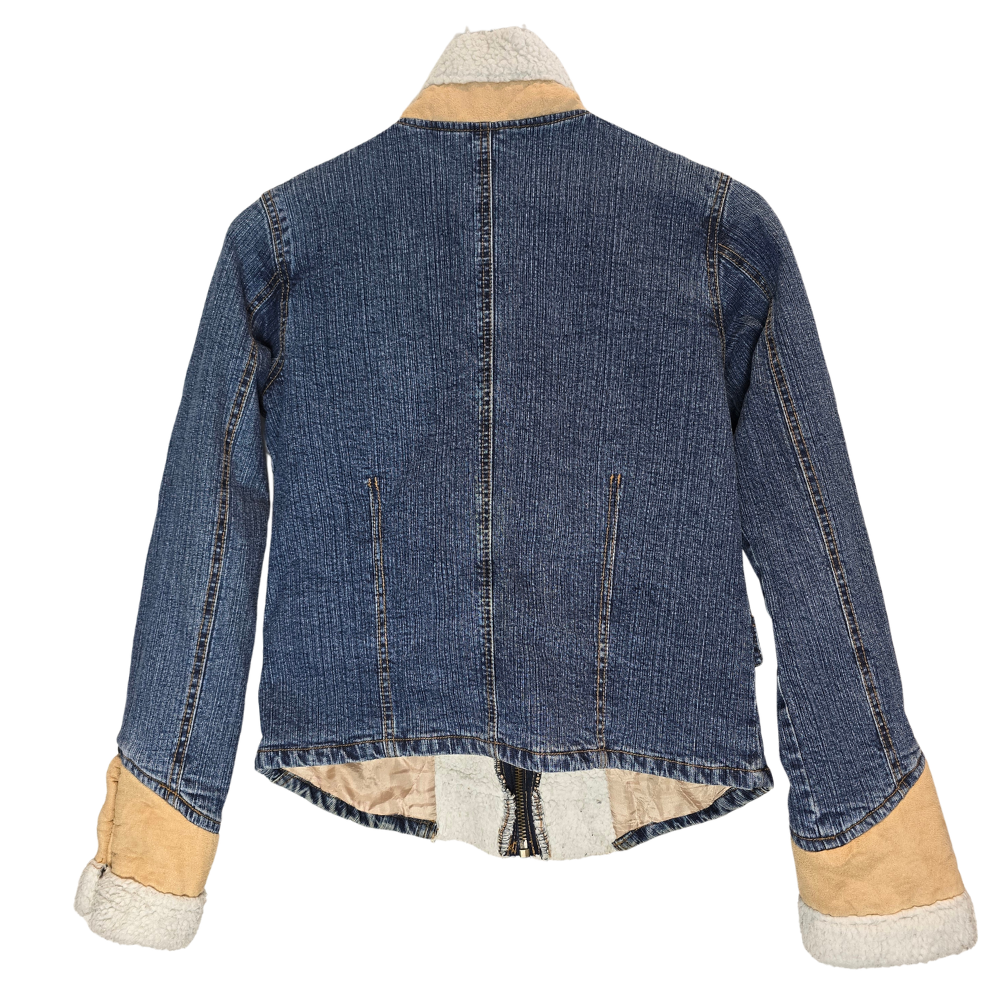 Y2k Morgan Du Toit Denim Jacket - Size Small
