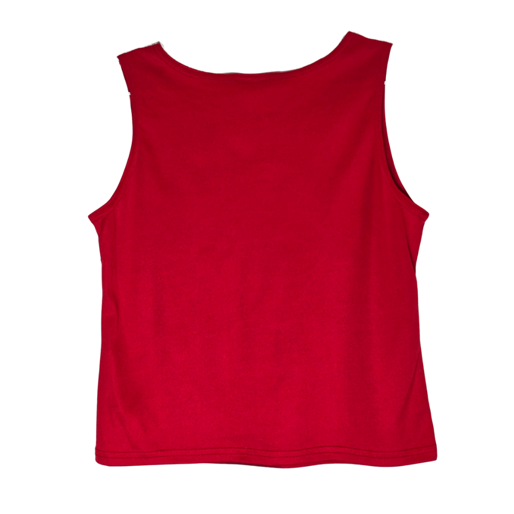 Vintage 90's Red Rose Vest