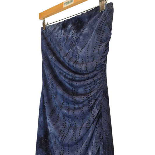 Vintage 90's Boobtube Sparkle Jumpsuit - Size 30