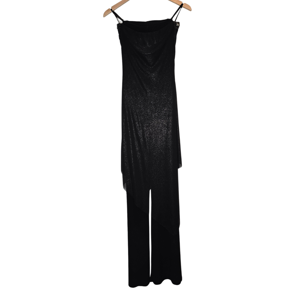 Vintage 90's Truworths Glamour Sparkly Boobtube Jumpsuit