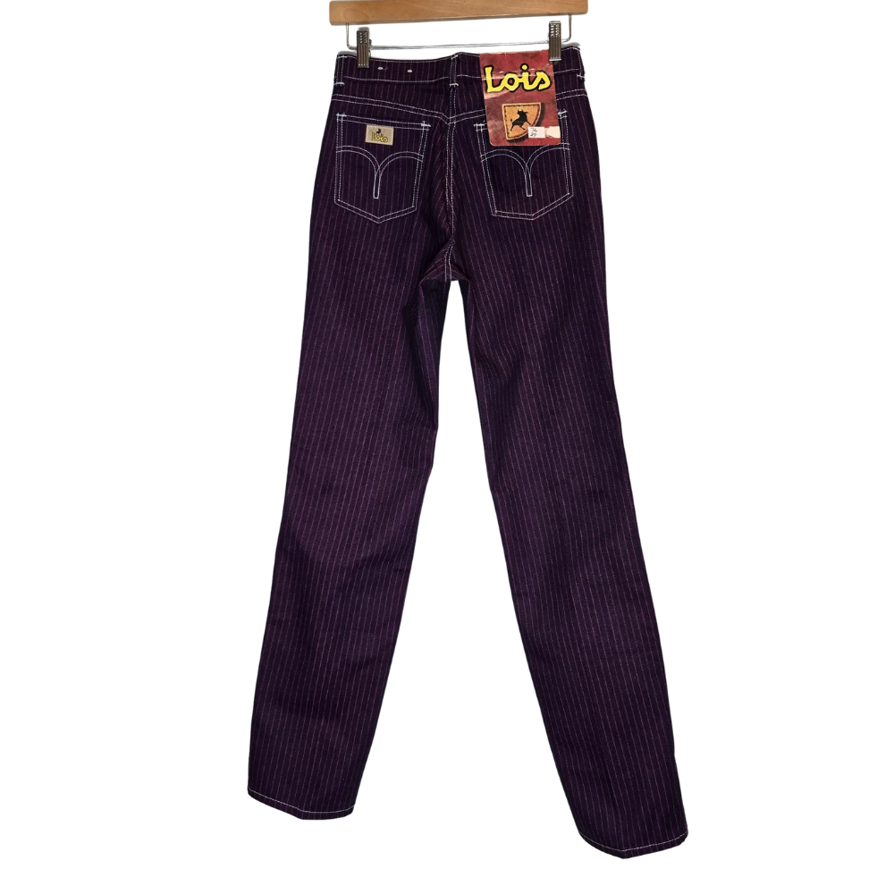 Retro 90's Lois Stripe Jeans
