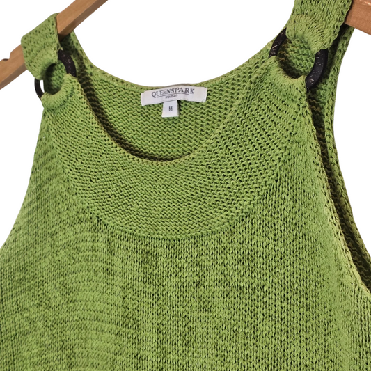 Green Knit Vest - Size M