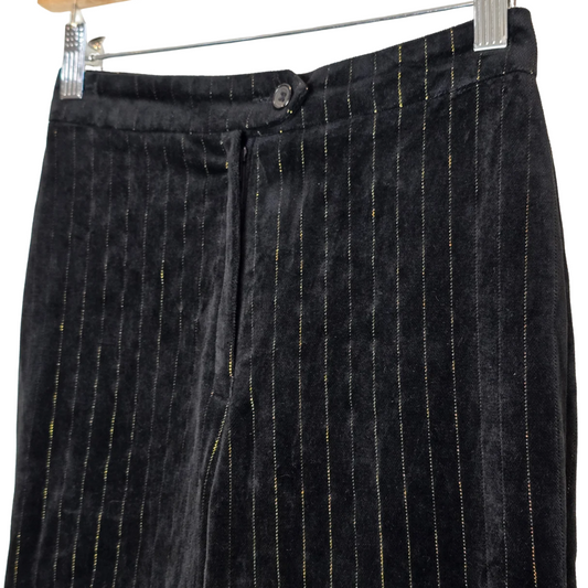 Vintage 90's Velvet Trousers - Size S