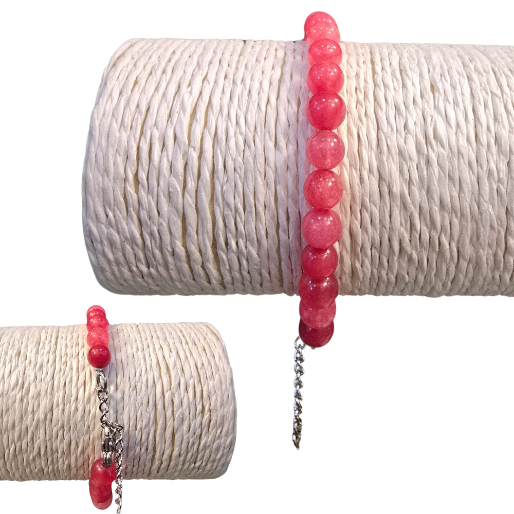 Rhodonite Crystal Bangle