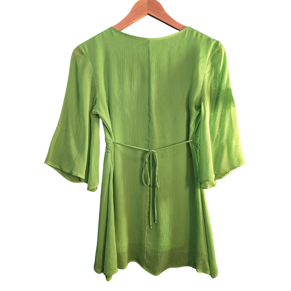 2000s Low Cut, Cute Sleeve, Detailed Top