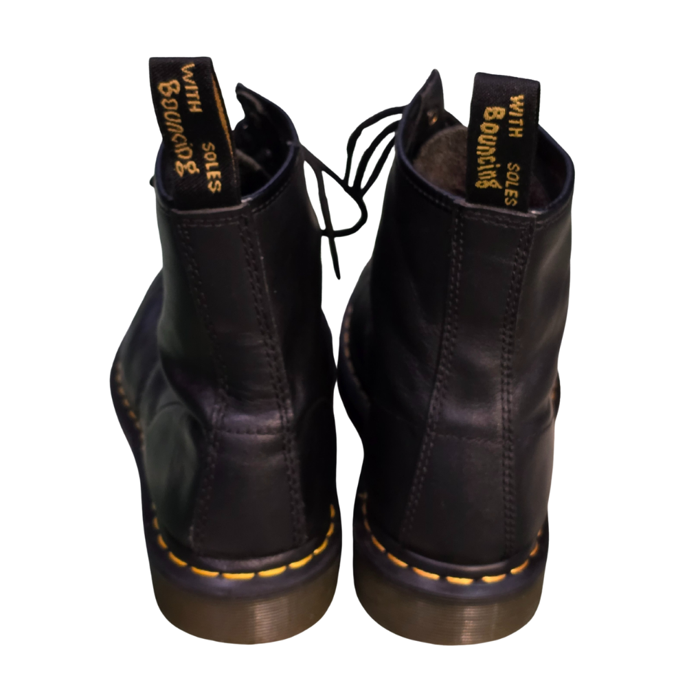 Black Leather 1460 Dr Martens UK8