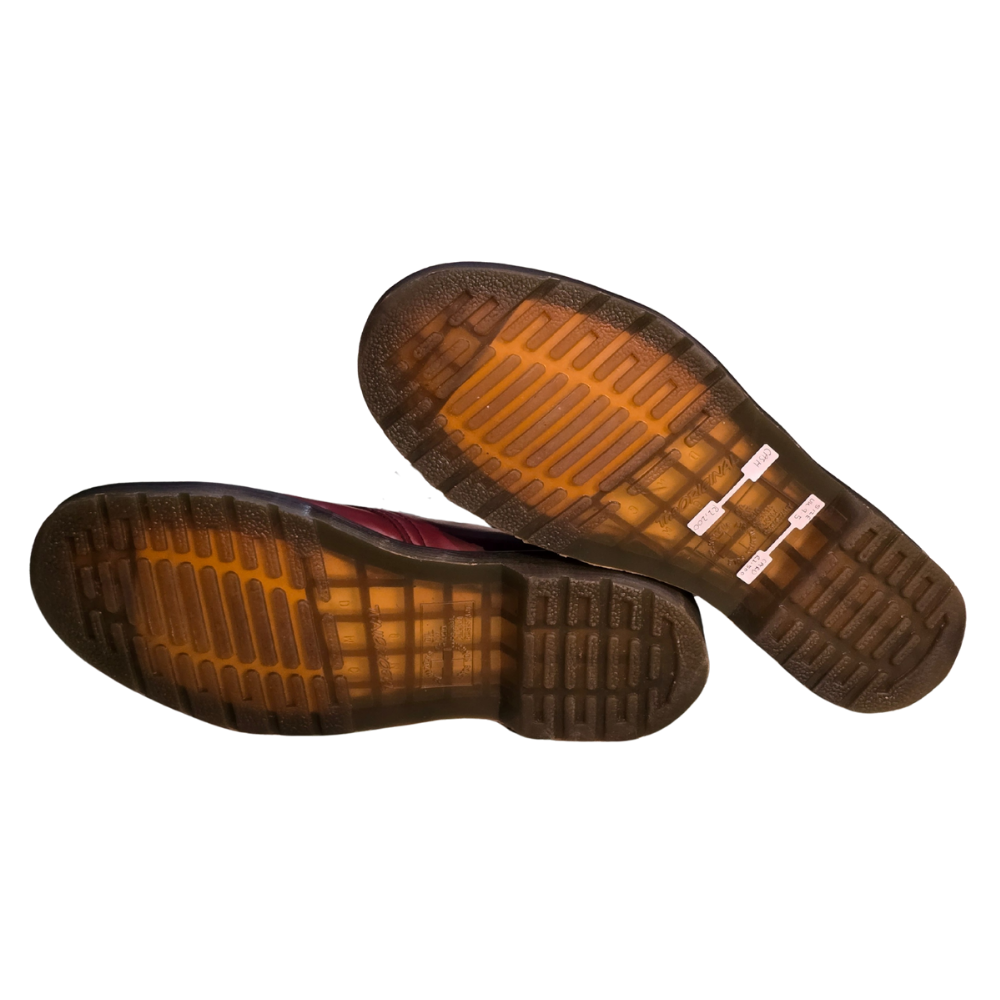 Red Leather Oxford Dr Martens UK9.5