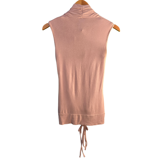 Retro 2000s Dusty Pink Detailed Top