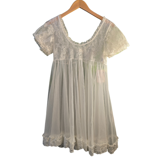 Vintage Babydoll Nightie / Mini Dress