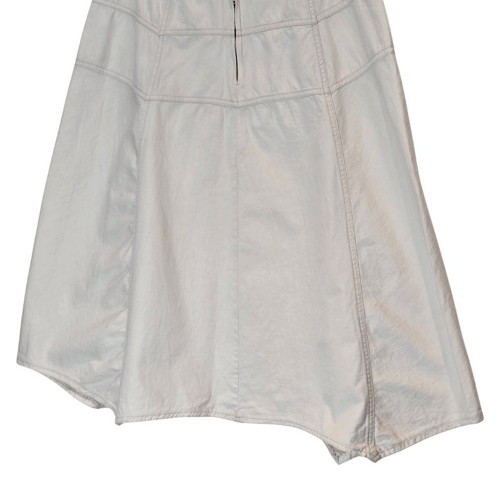 Vintage 90's 100% Cotton Midi Skirt - Size L