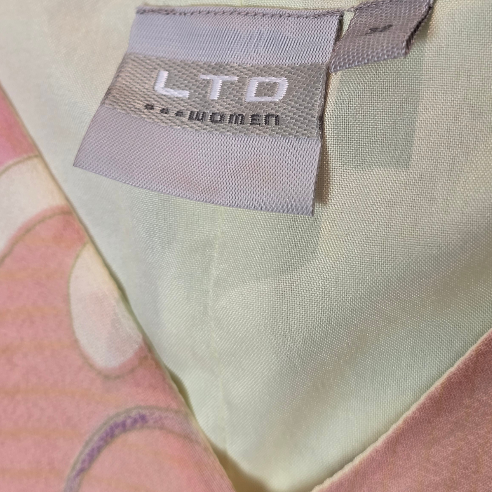 Gorgeous 90's Pastel Beaded Butterfly Dress - Size 32