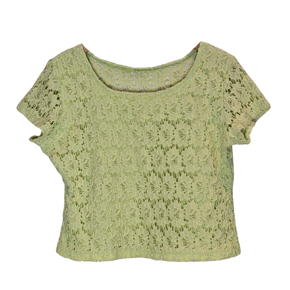 2000's Green Lace Tee - Size L
