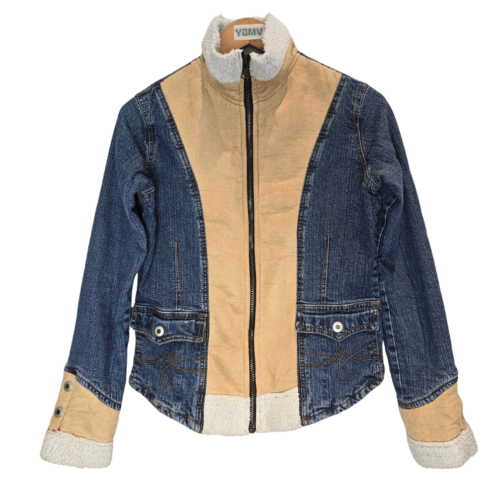Y2k Morgan Du Toit Denim Jacket - Size Small