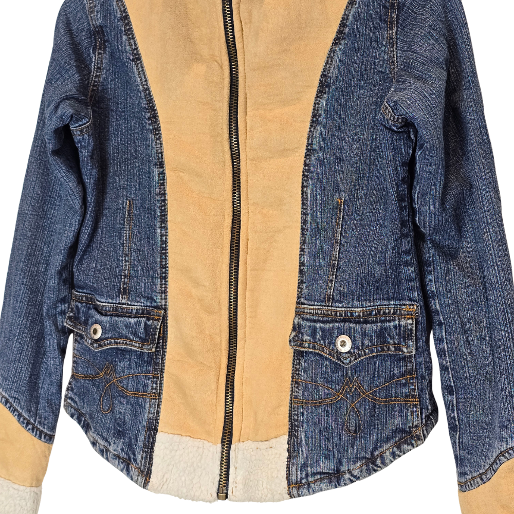 Y2k Morgan Du Toit Denim Jacket - Size Small