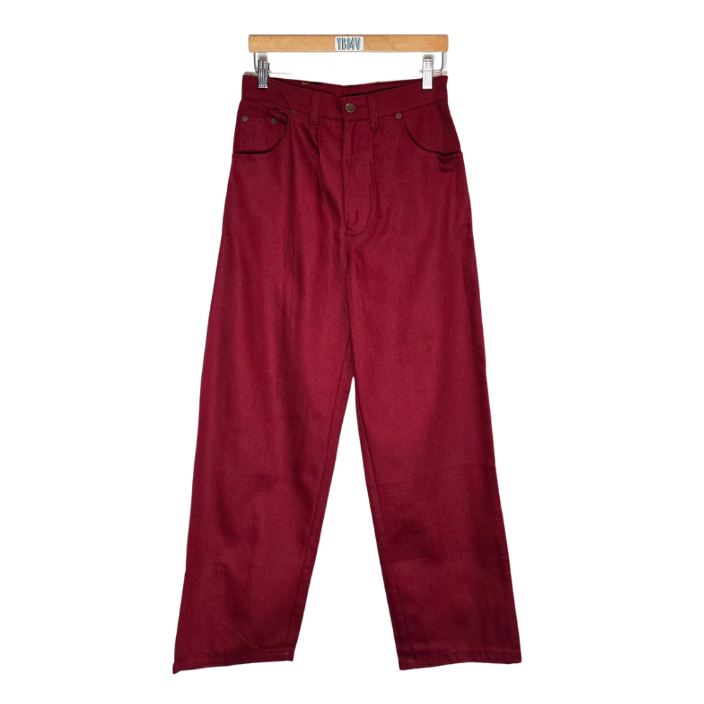 Deadstock 90s Red Jeans