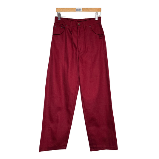 Deadstock 90s Red Jeans