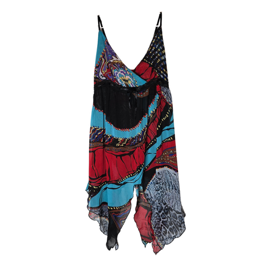 Y2K Datailed Fairy Top / Mini Dress - Size Small