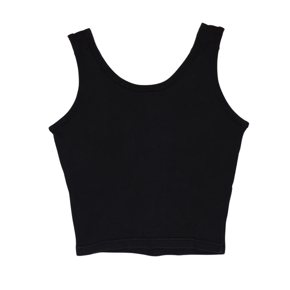 Vintage 90's Cotton Vest + Beadwork Detailing