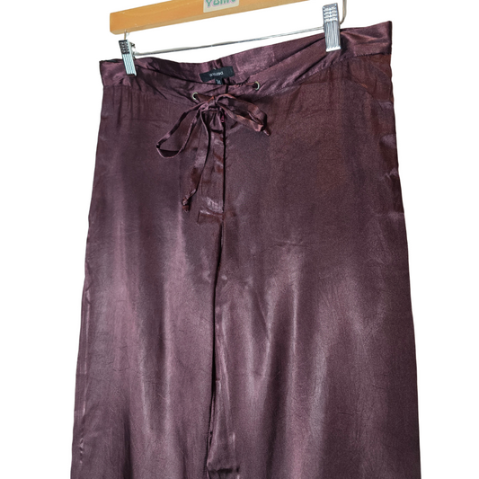 Retro 'Silky' Comfy Min-rise Trousers - Size Medium