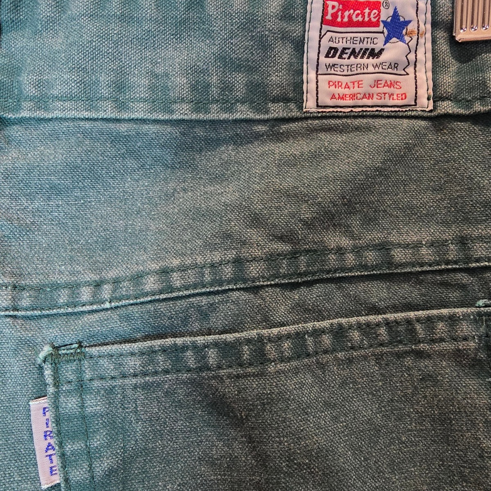 Retro 90's Green Jeans