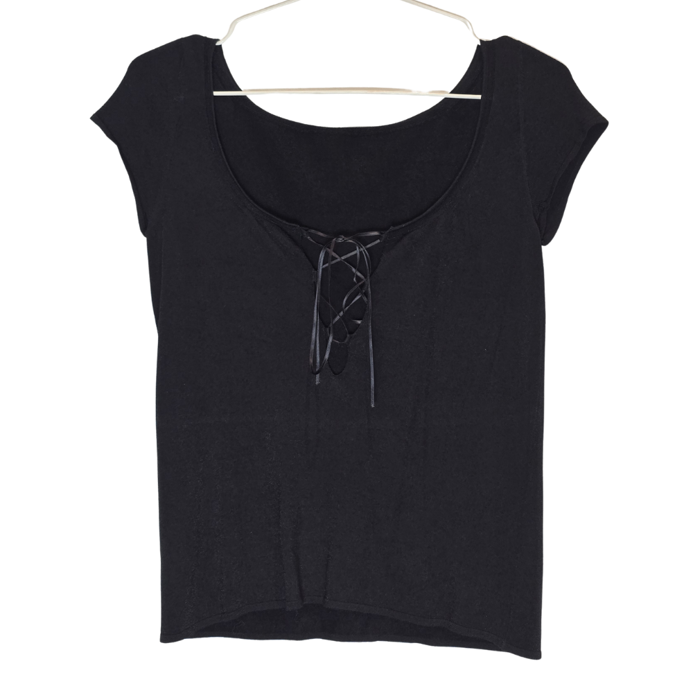 Vintage/ 90's Made in Italy Viscose Top - Size S