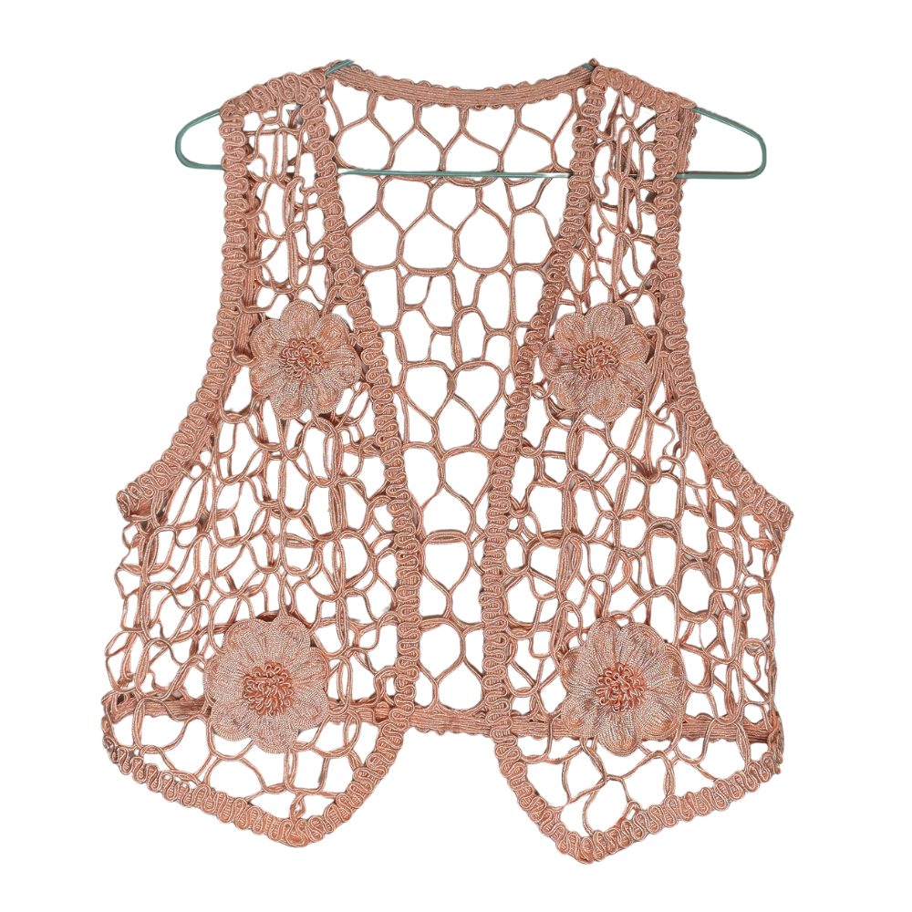 Vintage Detailed Waistcoat - Size M/L