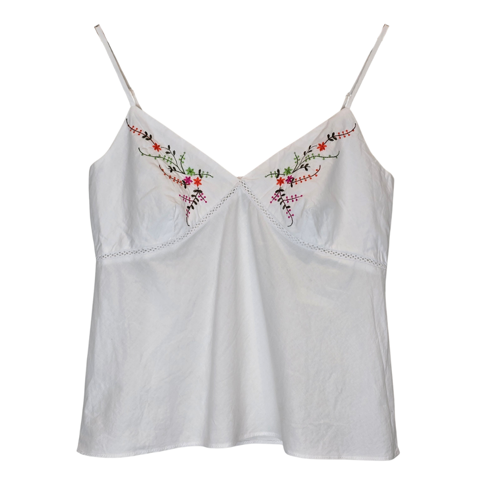 Retro 100% Cotton Summer Vest - Size 8
