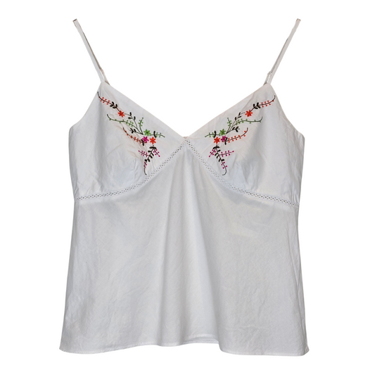 Retro 100% Cotton Summer Vest - Size 8