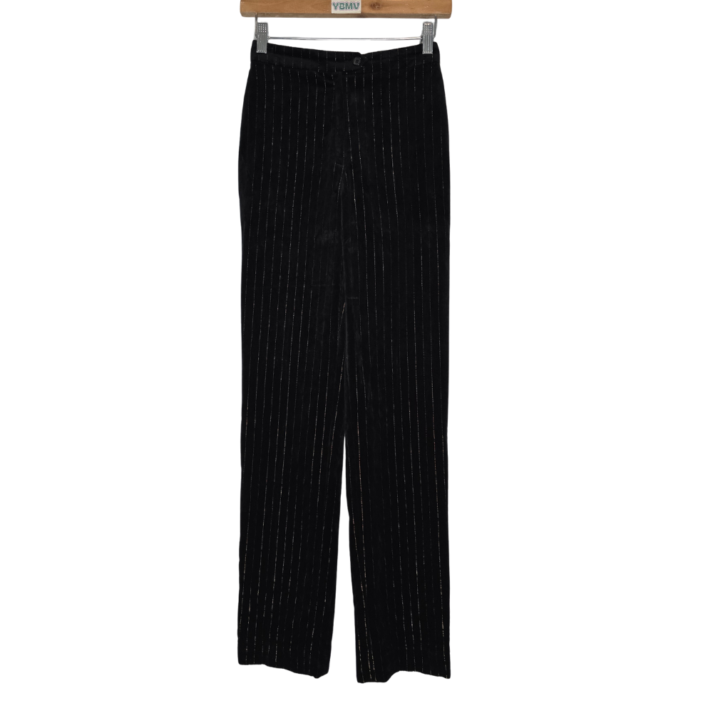 Vintage 90's Velvet Trousers - Size S