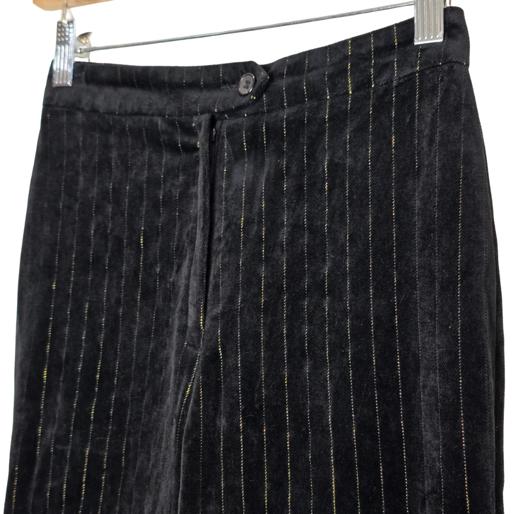 Vintage 90's Velvet Trousers - Size S