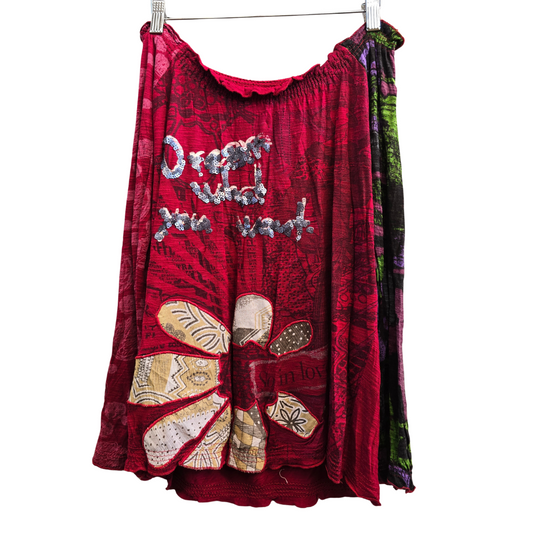 Retro Y2K Detailed Desigual Top - Size M (W47)