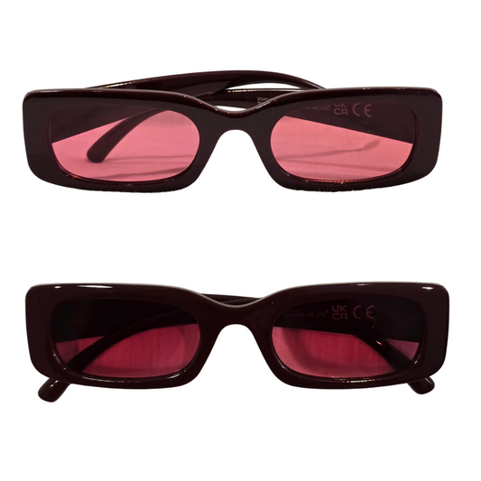Cherry Rectangular Fashion Sunglasses
