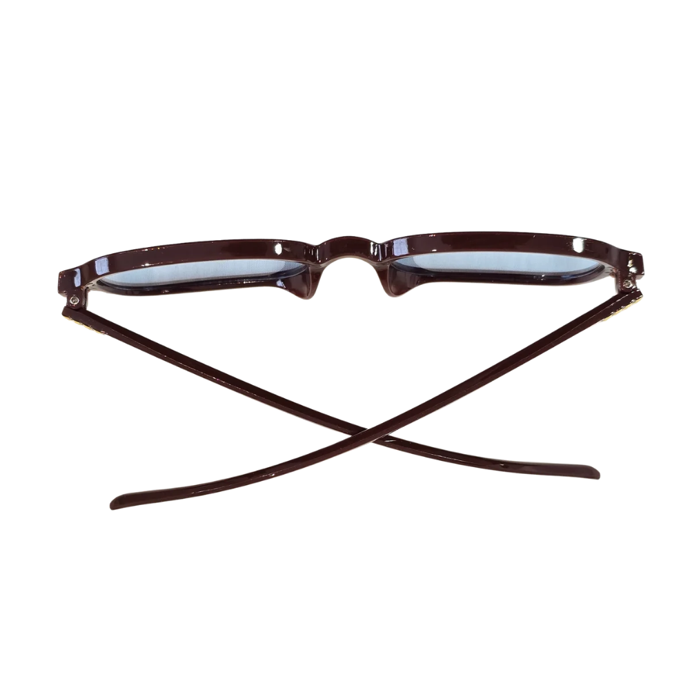Unisex Slender Rounded Rectangular Fashion Sunnies