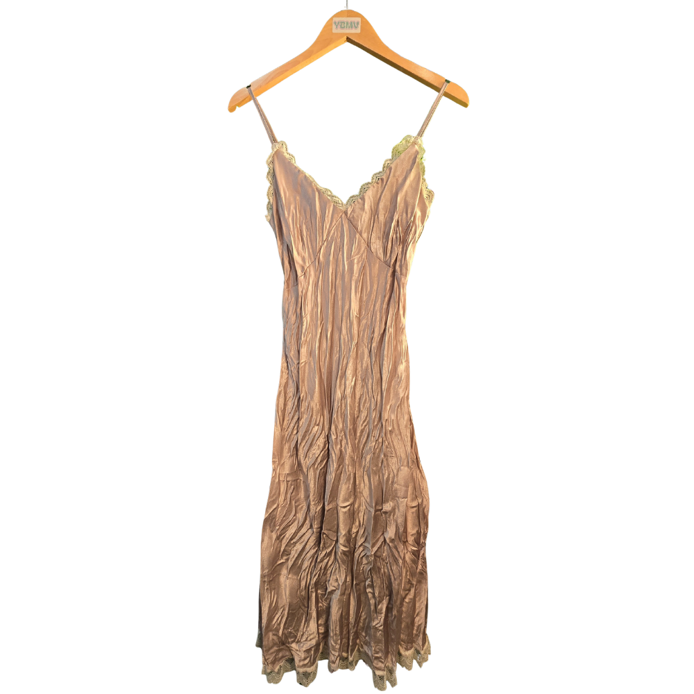 2000s Monsoon Strappy Summer Evening Dress