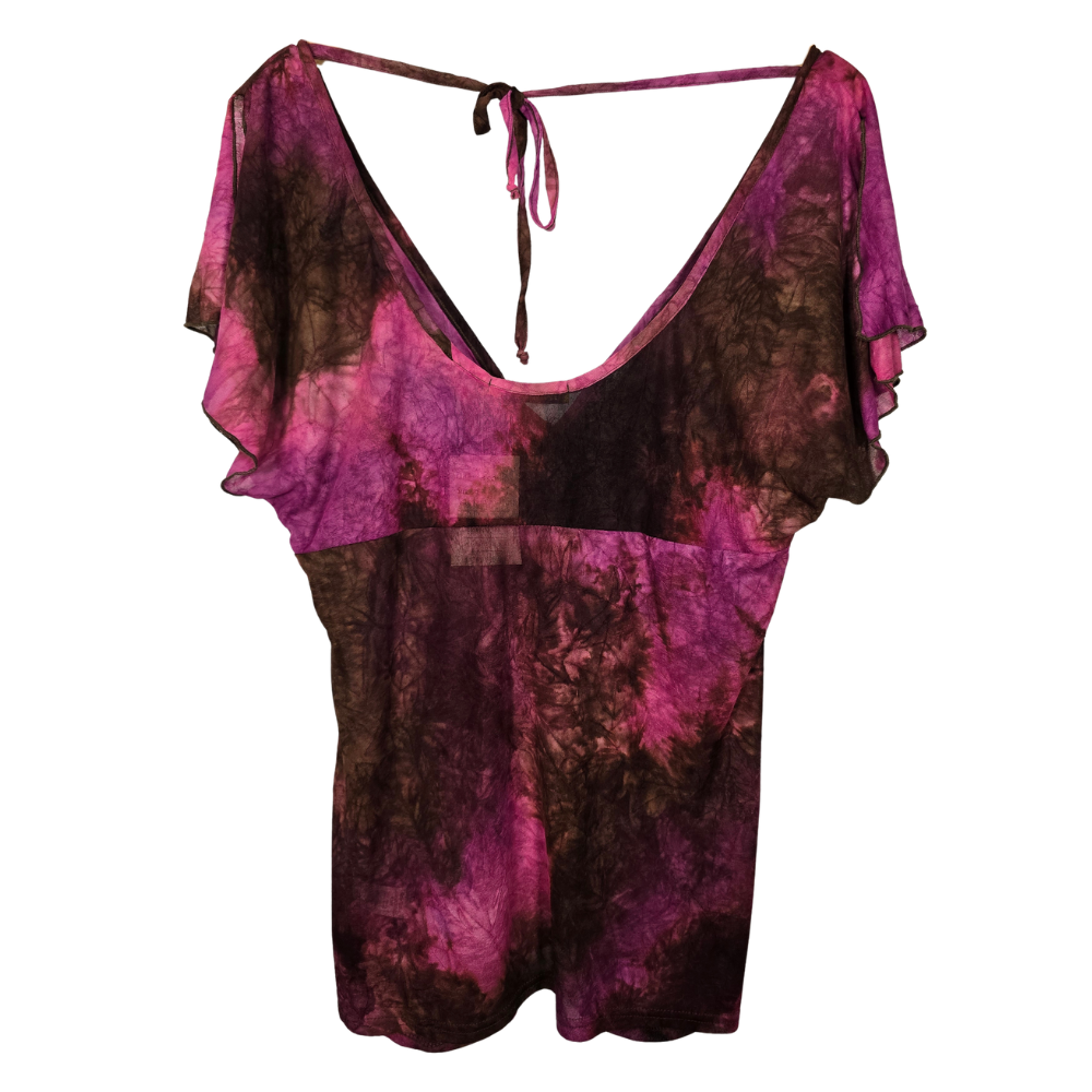 Vintage 90's Tie-Dye Ombrè Top (W31)