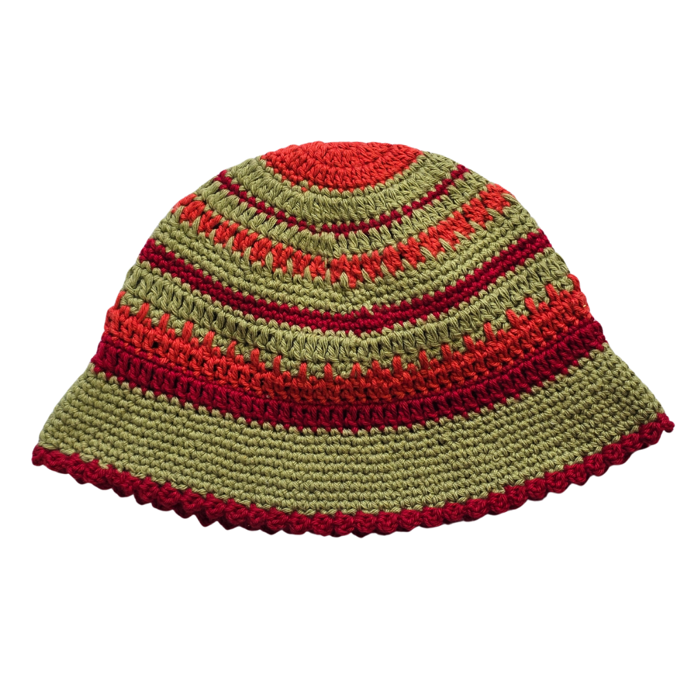 Handmade 100% Cotton Crochet Bucket Hats