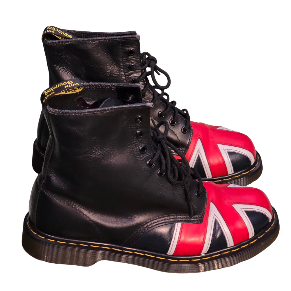 Union Jack Leather Dr Martens UK11