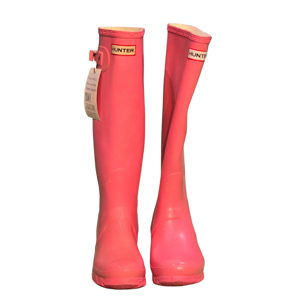Pink Hunter Welly Boots (Deadstock/ Unworn) - Size UK3