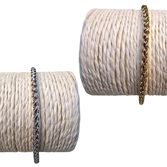 Stainless Steel Chain Bangle