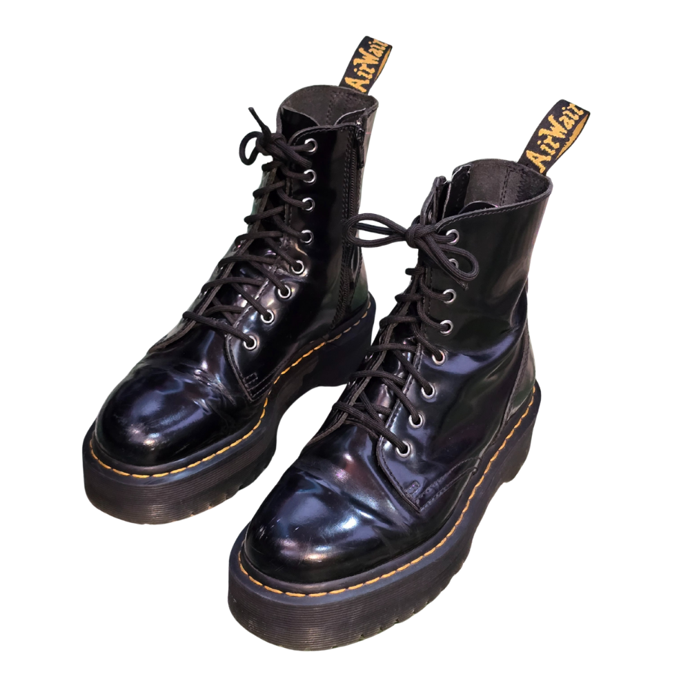 Black Leather Jadon Dr Martens UK6