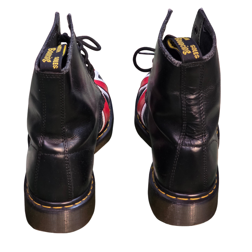 Union Jack Leather Dr Martens UK11