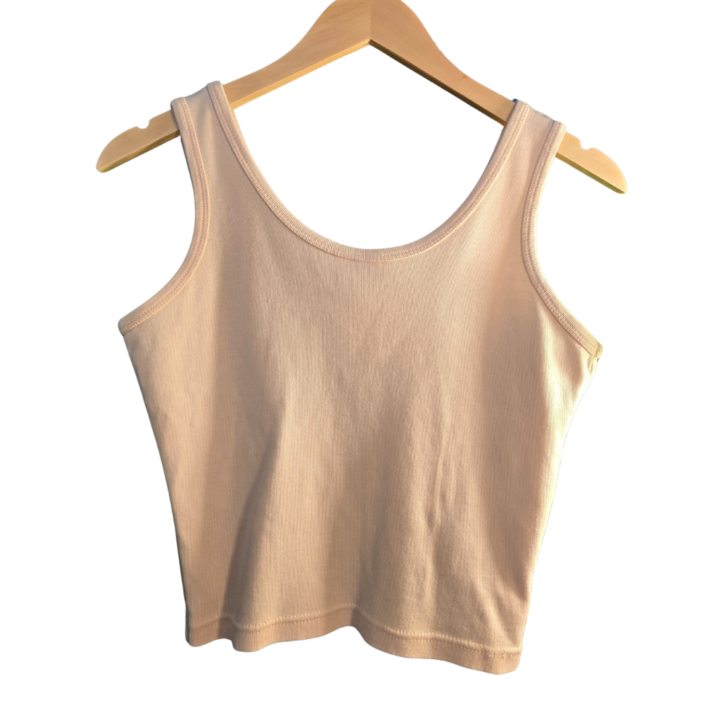 Retro 90s Cotton + Floral Details Summer Top