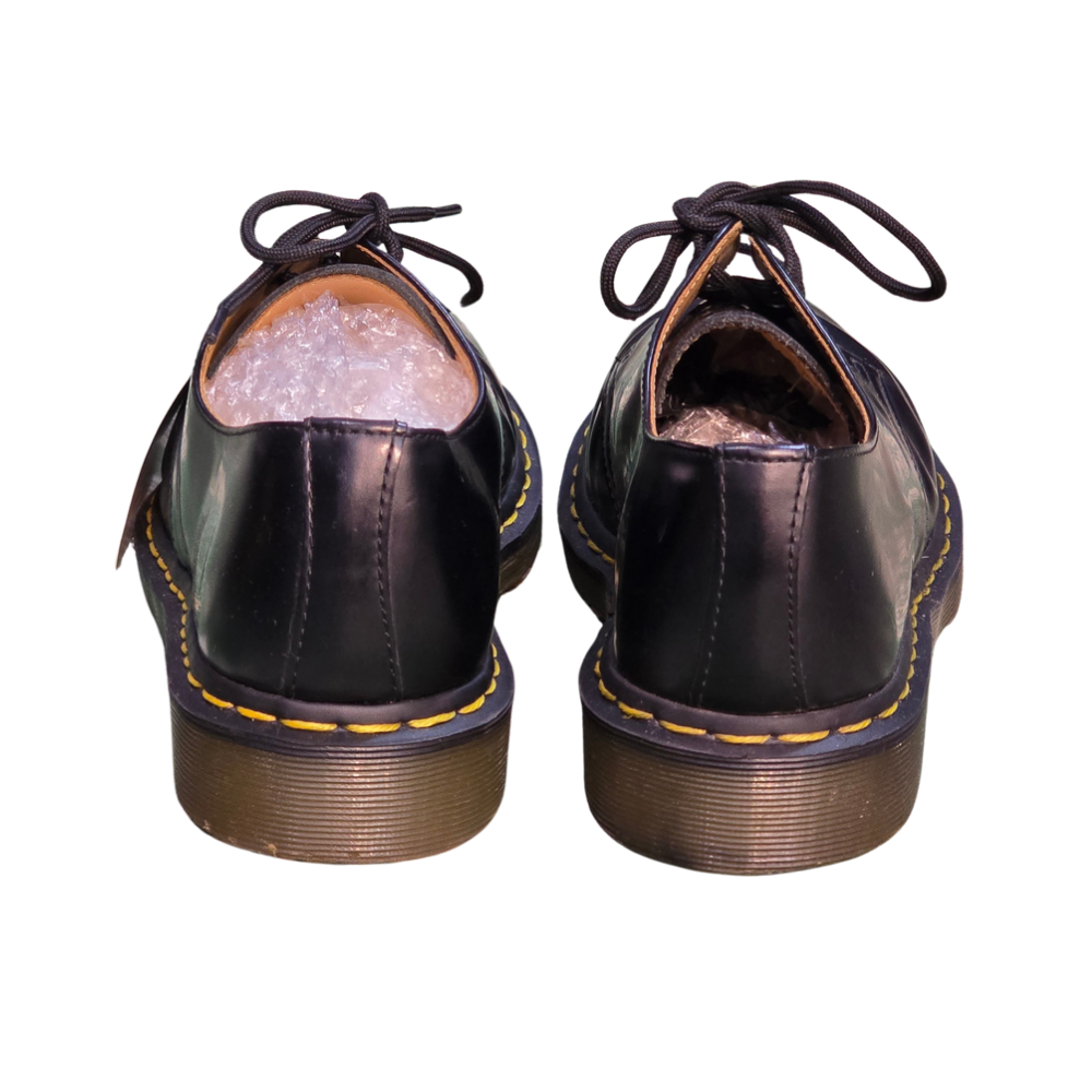 Black Leather Oxford Dr Martens - Size UK7