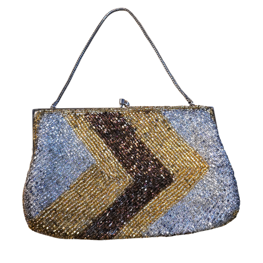 1960's Vintage Beaded Mini Bag