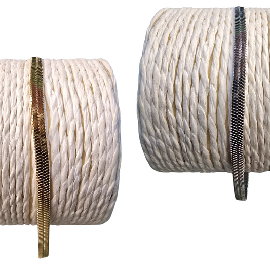 Stainless Steel Flat Chain Bangle