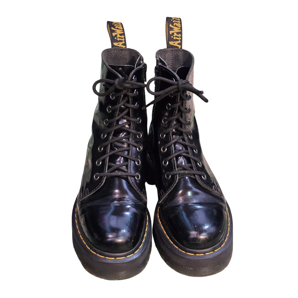 Black Leather Jadon Dr Martens UK6