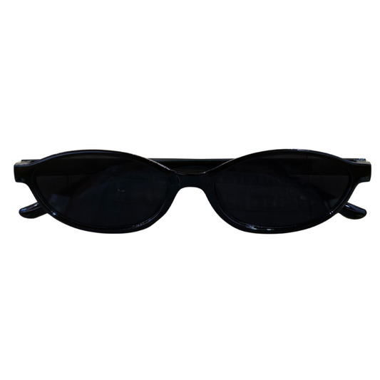 Cute Small Frame Oval Cats Eye Ladies Fashion Sunglasses
