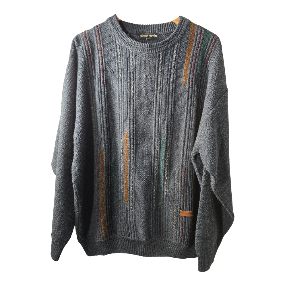 Vintage Pierre Cardin Detailed Knit Jumper (W21)